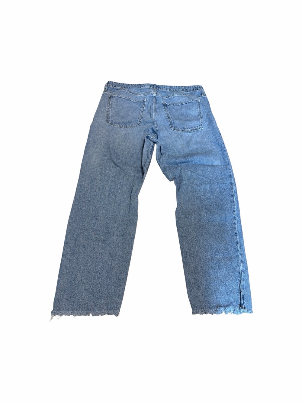 GAP Universal Slim Boyfriend Raw Hem Jeans Light Wash Women’s 16/33R - Picture 4 of 4